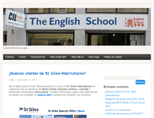 Tablet Screenshot of englishschoollugo.com